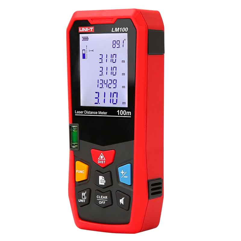 UNI-T LM100 Distance Meter 100M (328ft) LASER Measure - Kings Trading. 