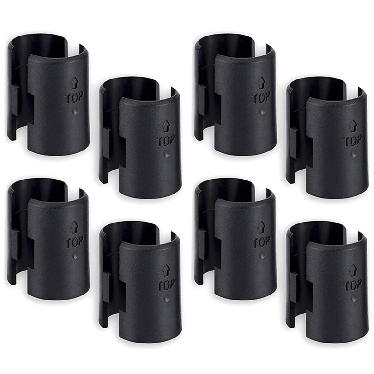 Wire Shelf Clips 1 Inch-Wire Shelving Shelf Lock Clips Wire Shelving Shelf Lock Clips for Wire Shelving System 100 Pack