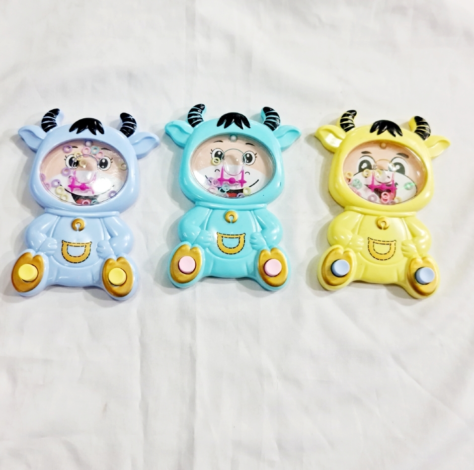 Plastic Water World Game Toy - Blue Pink. 