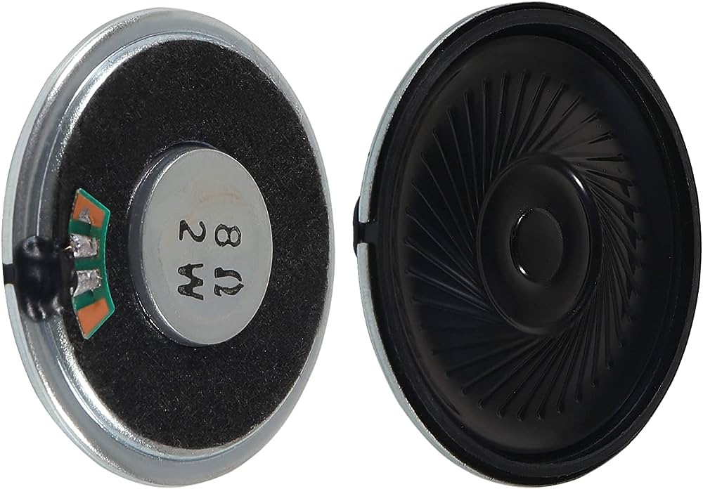 2W 8 Ohm Micro Internal Speaker Magnet Loudspeaker 35mm Dia Round Metal for radio 4 pcs