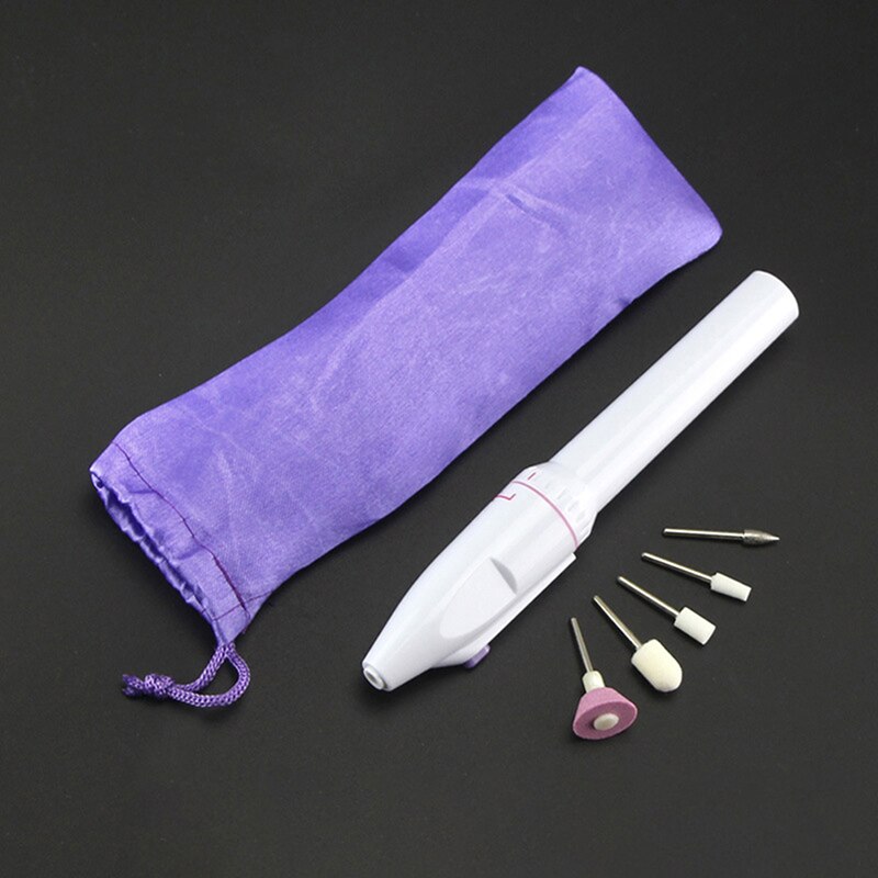 【happy one】6Pcs Mini Small Grinding Machine DIY Handmade Material Polishing Model Tool Combination. 