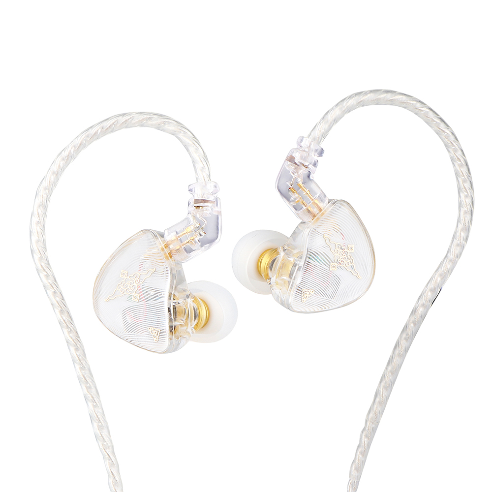 TANGZU Waner S.G HiFi 10mm Dynamic Driver PET Diaphragm in Ear Earphone Dual Cavity Chamber Metal Nozzle. 