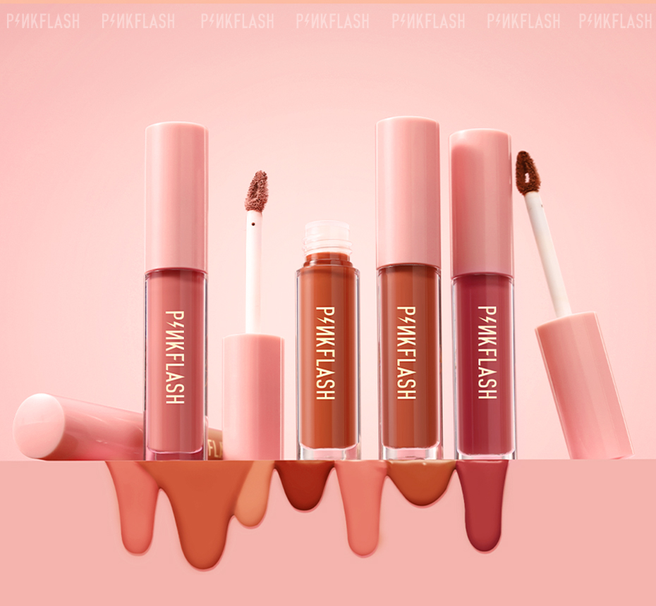 PINKFLASH Melting Matte Waterproof Lipcream - N01 Canvas (PF-L01). 
