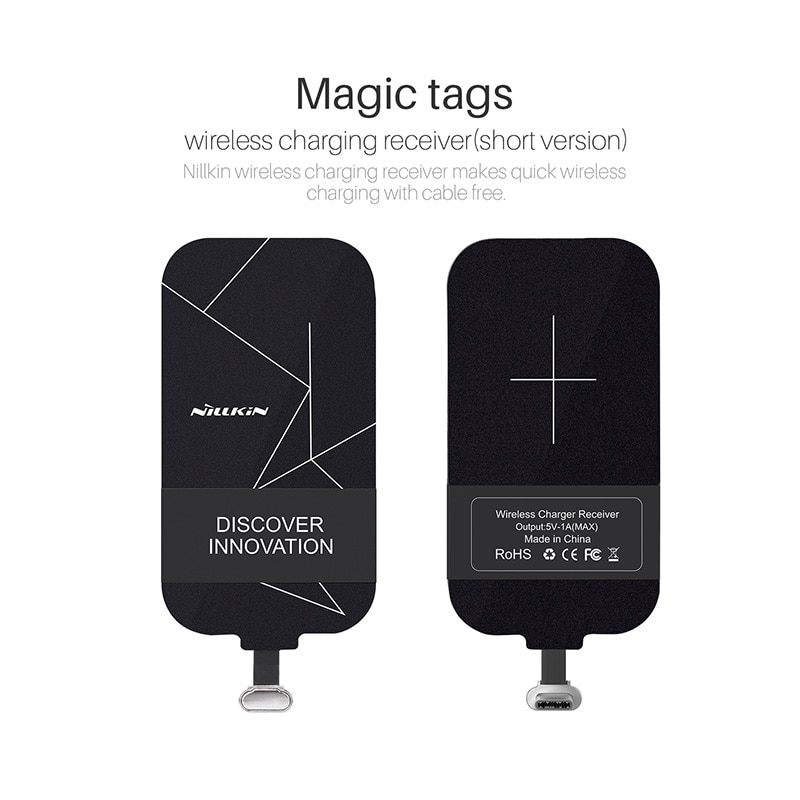 Qi Wireless Charging for Samsung Galaxy A21 A31 A41 A51 A71 A40 A50 Wireless Charger Pad+Nillkin Receiver USB Type-C Adapters. 