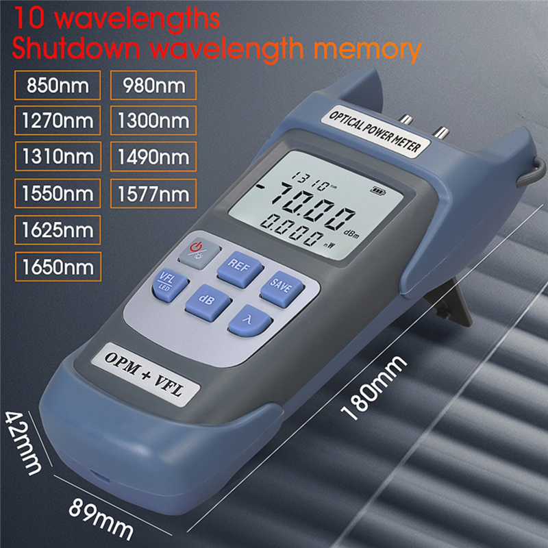 -G710B Optical Power Meter(OPM -70 -+10DBm) 10Km VFL 10MW. 