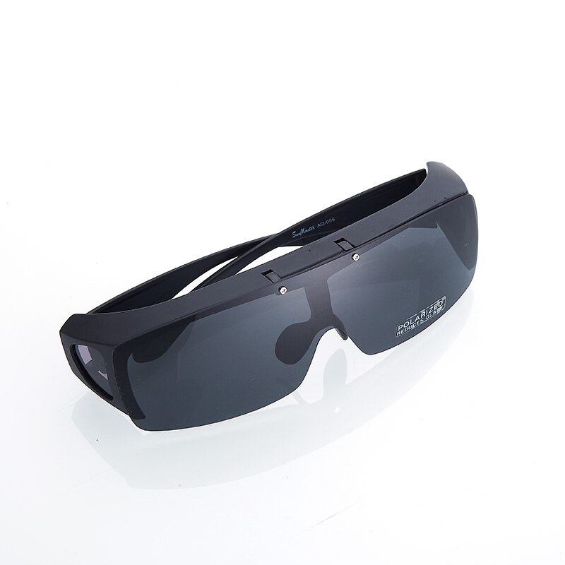 Stgrt Men Fit Over Sunglasses Polarized Plastic Frame With Lens Folding Wear On Regular Prescription Glasses. 