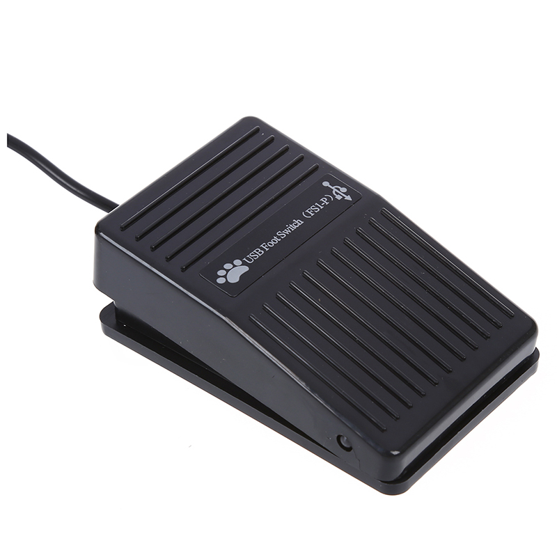 USB Foot Pedal Switch Control Keyboard Action for PC Computer Games New PCsensor Foot switch USB HID pedal. 