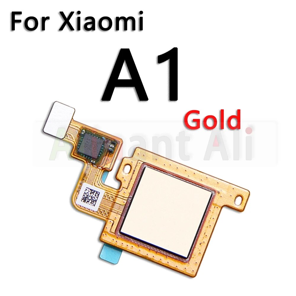 Original Home Button Back Touch ID Scanner Fingerprint Sensor Flex Cable Ribbon For Xiaomi Mi A1 A2 A3 Lite Pro Plus. 