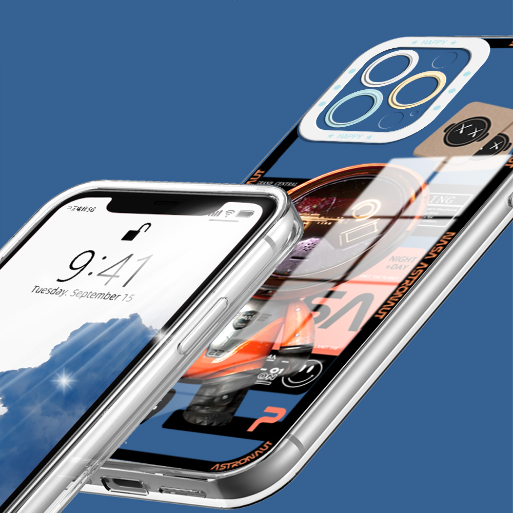 Hontinga for Realme 10 Pro Plus 5G Back Cover New Astronaut Crystal Case Camera Protection Transparent TPU Soft Phone Cover. 