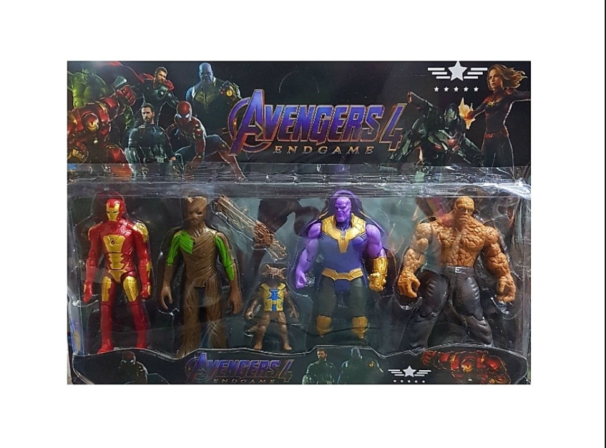 Avengers Super Heroes Action Figure Set – Multiple Characters with Accessories