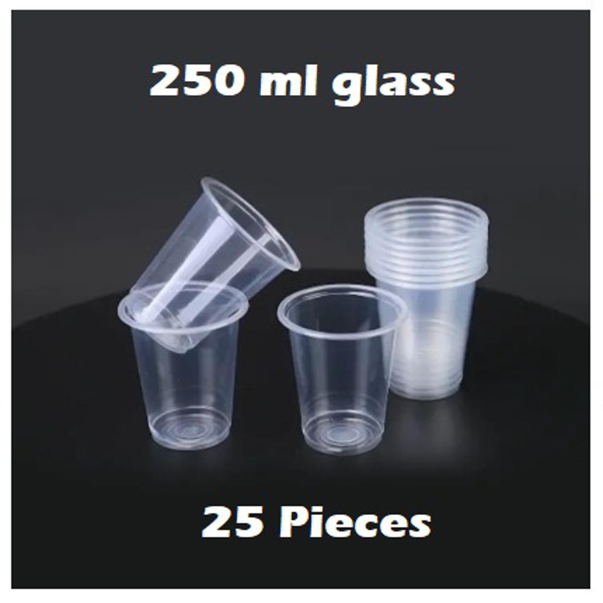 Onetime Cup/Onetime Glass/Onetime Plastic Glass- 250ml