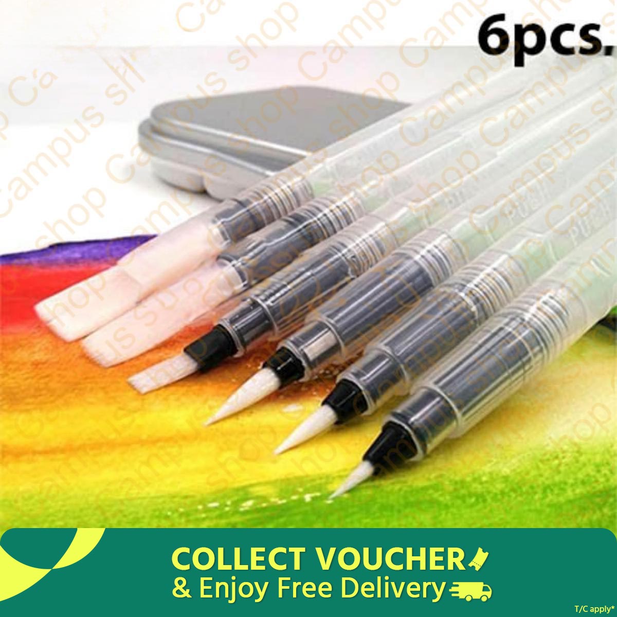 Brush Tip What Are Water Brush Pens Water Brush Pen Set 6pcs Large