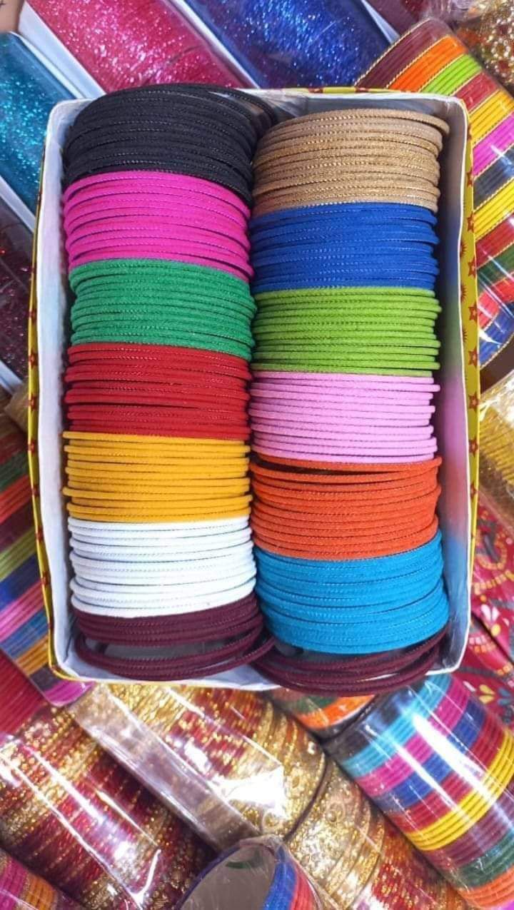 Multi Color Gift Box Set 12 Dozen Bangles 12 Color For Girls/Women - Bangles