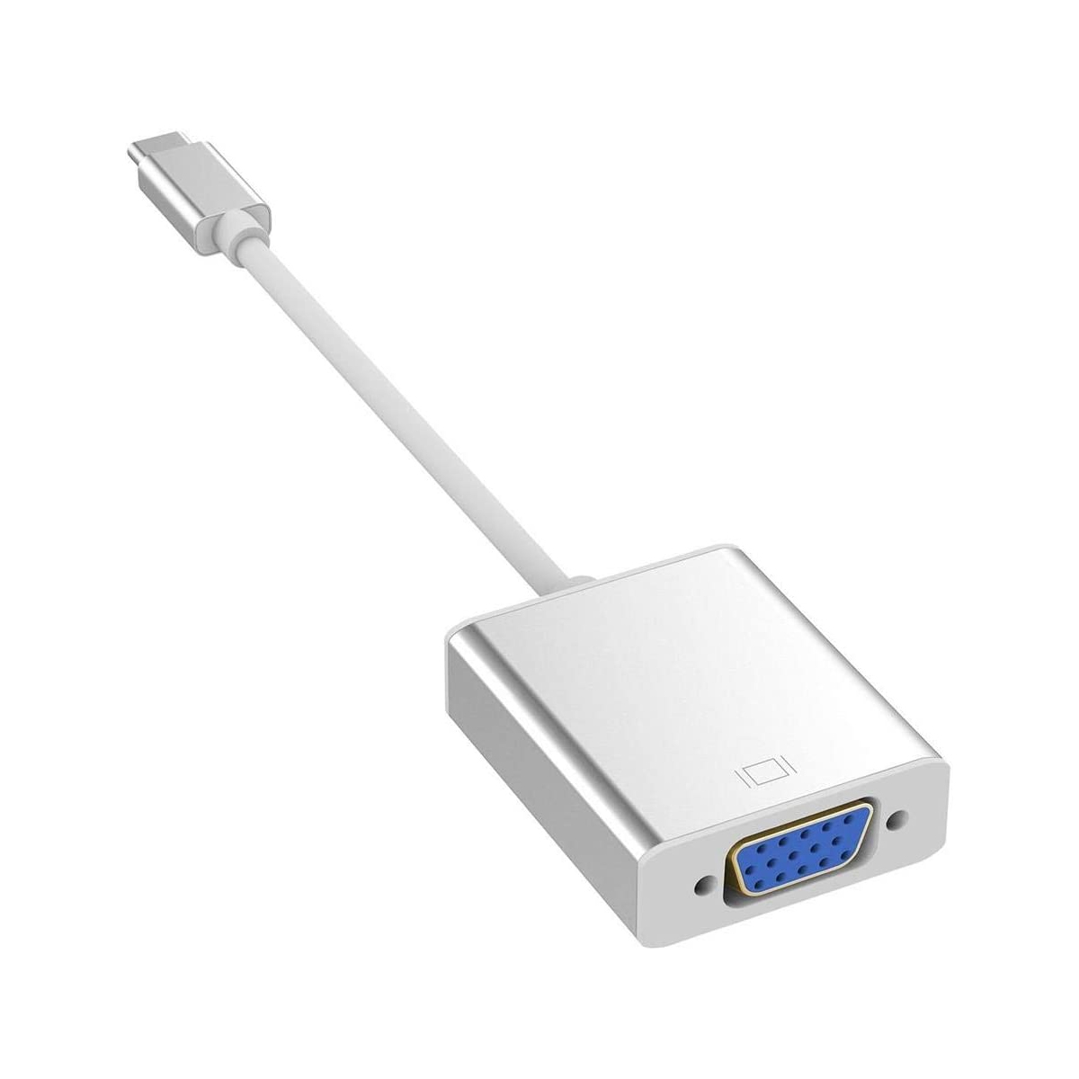 USB3.1 Type C to VGA Adapter USB-C Male To VGA Female Video Transfer Converter. 