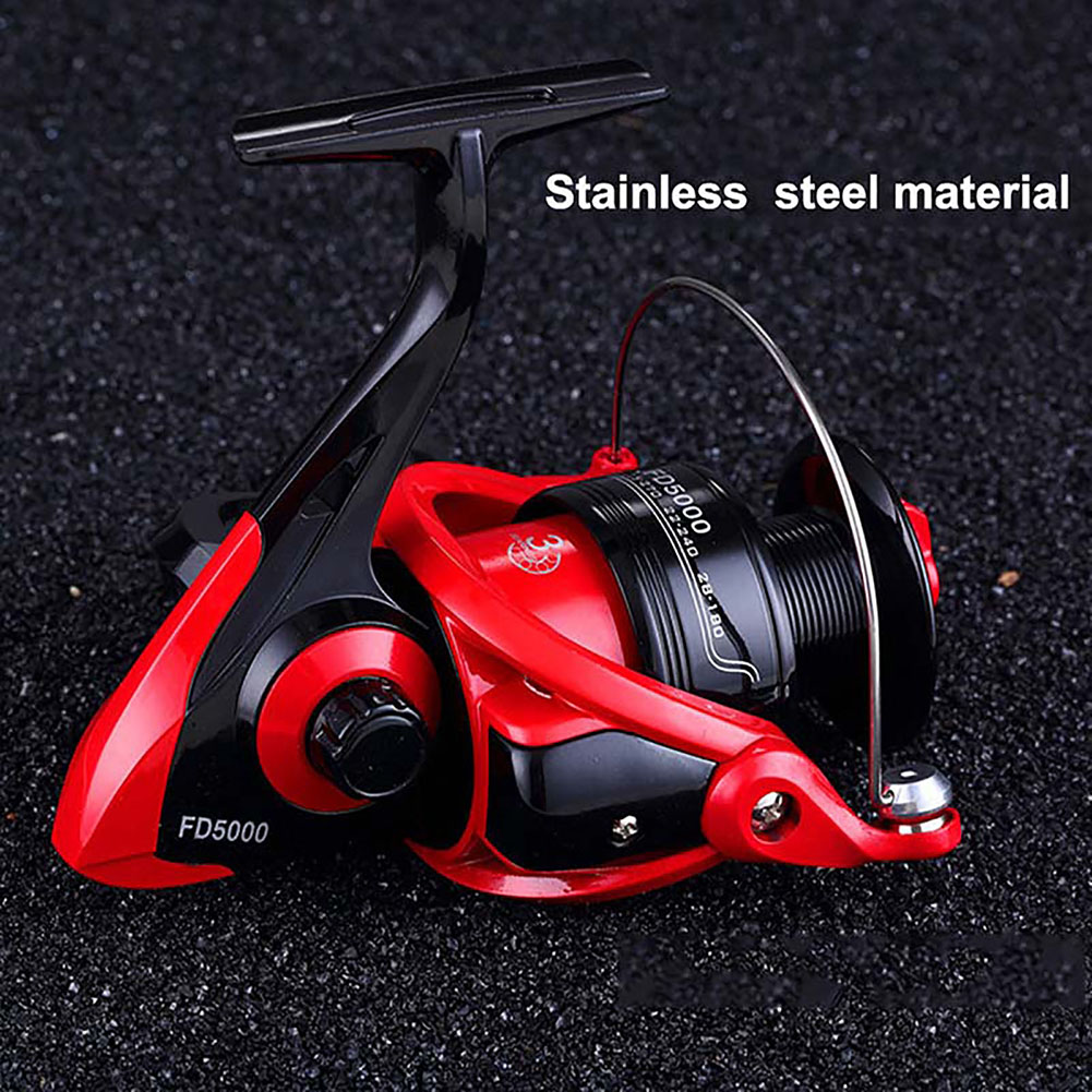 MeterMall FD Spinning Reels With CNC Folding Handle EVA Touch Knob 6 Kg Drag Maximum For Freshwater Saltwater Boat Fishing Bass. 
