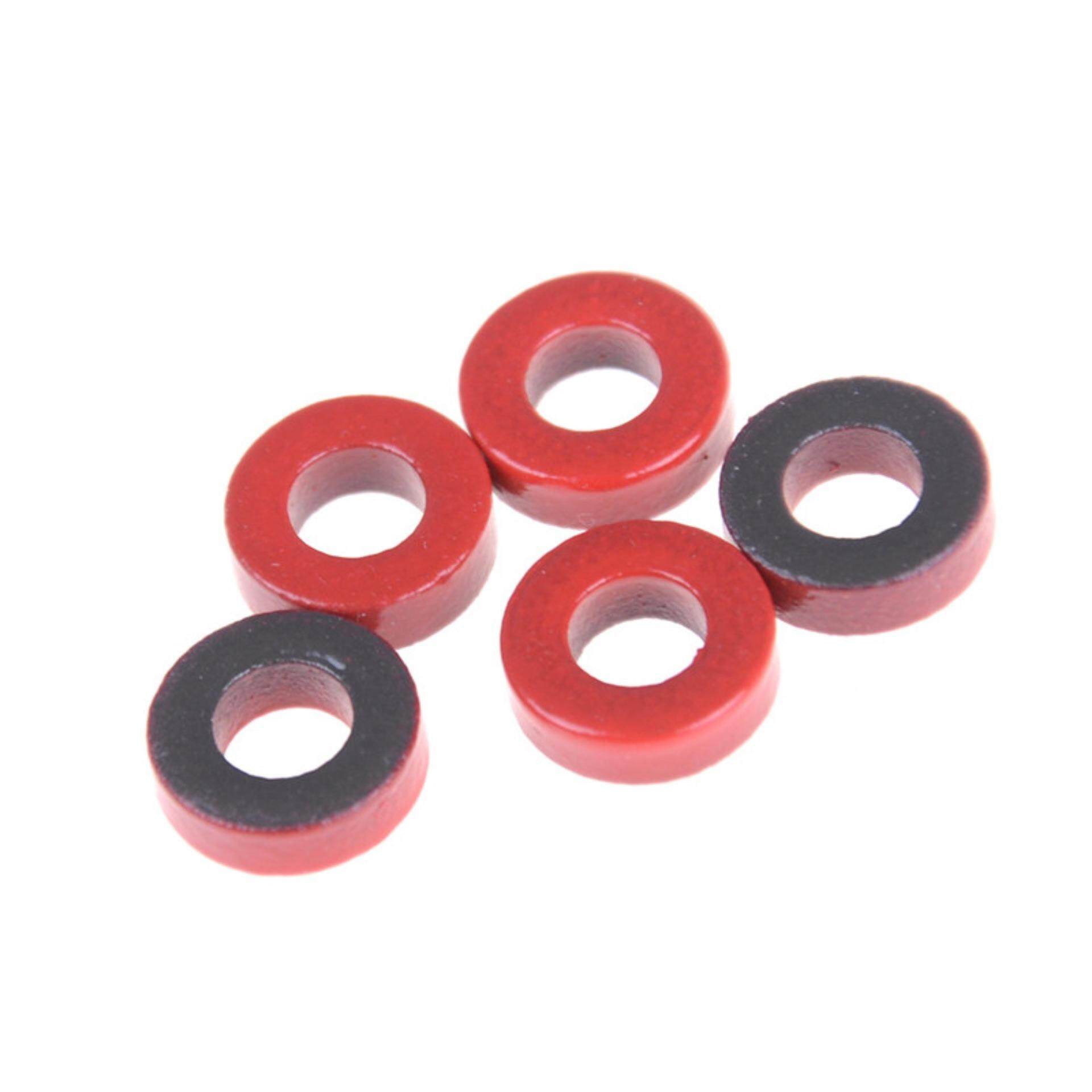 5 Pcs Micro Metals Amidon T37-2 Iron Powder Toroidal Core T-37-2 Toroid. 