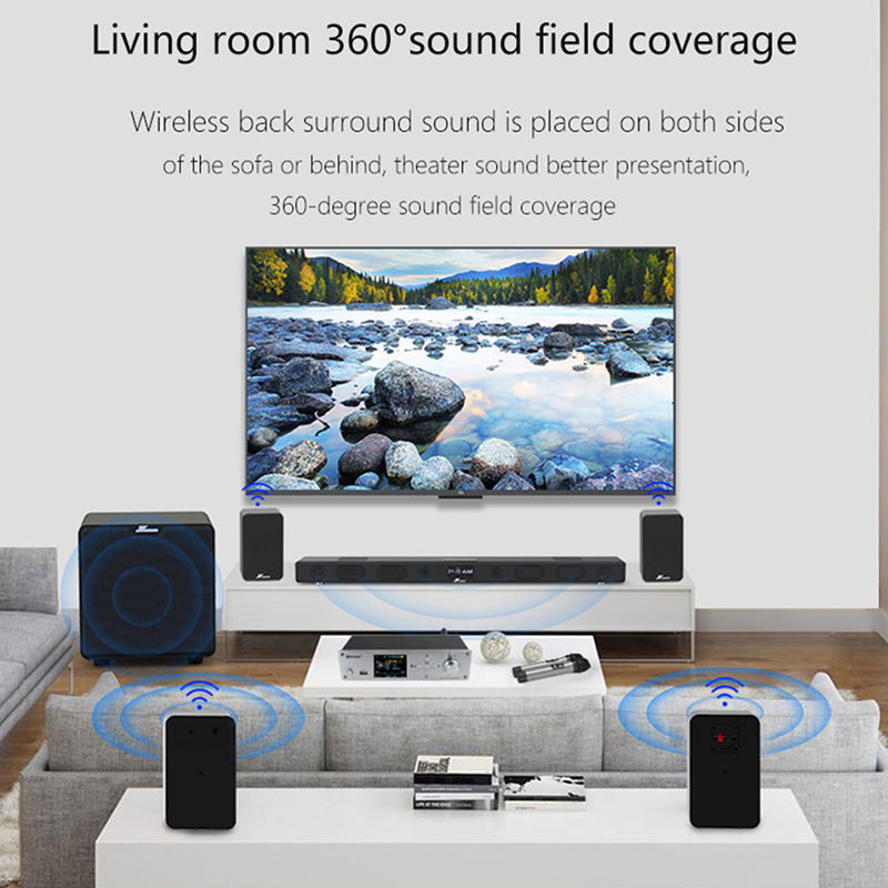 DTS Dolby Digital 5.1 Decoder Digital to Analog Audio Converter HDMI2.0 Switch SPDIF Coaxial Bluetooth5.0 ARC PC-USB Drive Input. 