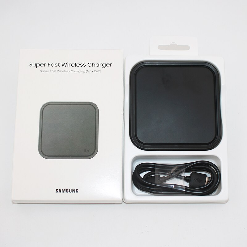 Samsung S22 S21 S20 Ultra Wireless Charger 15W Fast Charging Qi Pad EP-P2400 For Galaxy S10 S9 S8 Note10 Plus Z Flip Fold 4 3 2