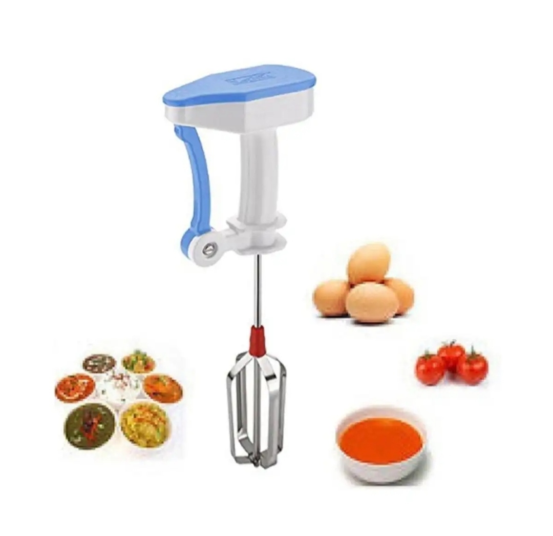 Power-Free Hand Blender - Make Buttermilk, Lassi, and More Effortlessly 100% Stainless Steel wire Blade- Easy to Use and Maintain