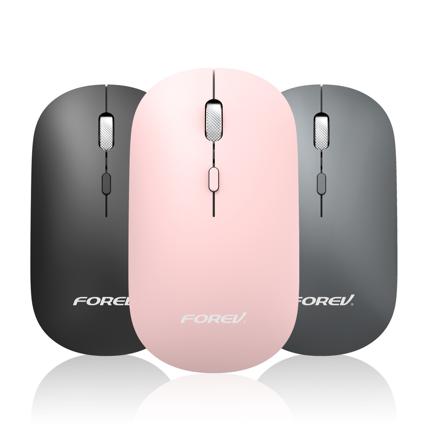 FV-988 Bluetooth Mouse Wireless Office Mouse Portable Computer Notebook Universal Applicable in Stock Wholesale. 
