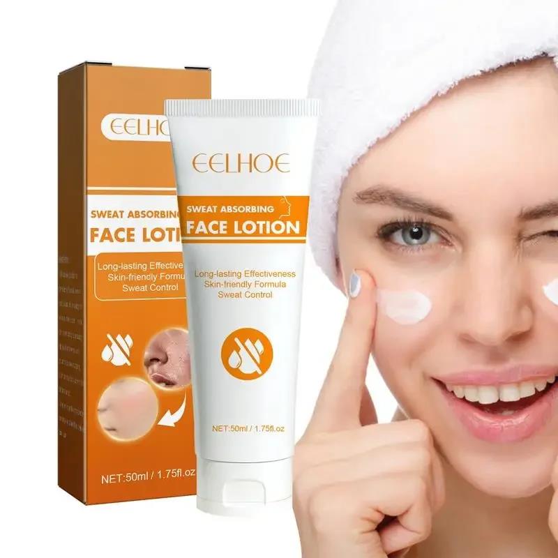 Face Antiperspirant Anti Sweat Forehead Scalp And Oily Face Control Sweat Absorbing Face Lotion Skin-friendly Formula 50ml
