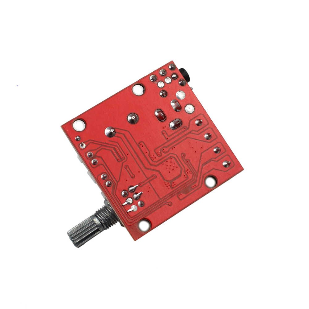 RED/BLACK PAM8610 With VOLUME POT PAM-8610 Hi-Fi Audio Stereo Amplifiers Board Module Dual D Class Channel 2x10W 12V Mini Stereo Digital Audio Amplifier Circuit 10W Speakers. 