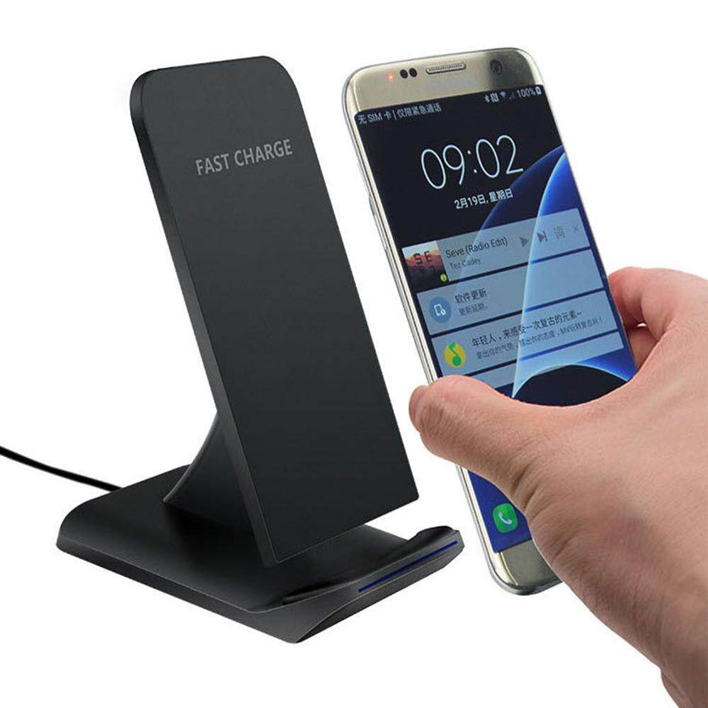Wireless ChargerQi Certified Fast Charger for Samsung Galaxy Note 8 S8 S8 Plus S7 S7 Edge Note 5 S6 Edge Plus Apple iPhone X / 8 / 8 Plus and All Qi-Enabled Devices Black and White. 