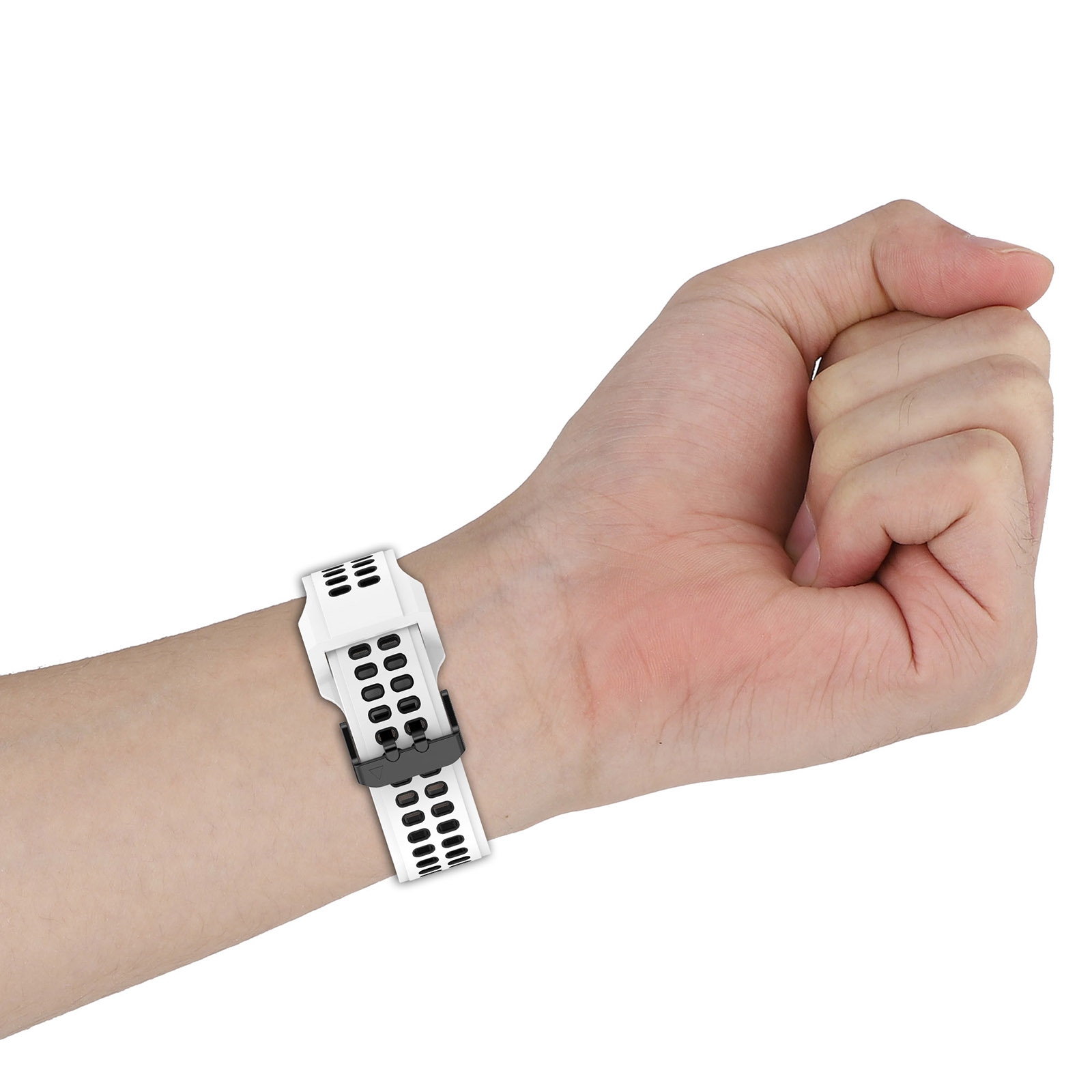 (Ready Stock)Watch Strap For Garmin Descent G1 / Coros Vertix 22mm Quick Release Double Row Silicone Watch Band. 