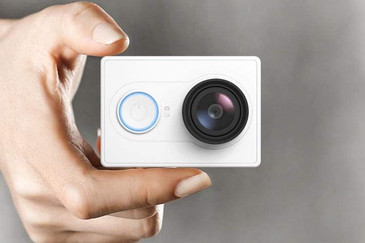 XIAOMI YI 16MP SPORT BASIC ACTION CAMERA +stick+water proof Case. 