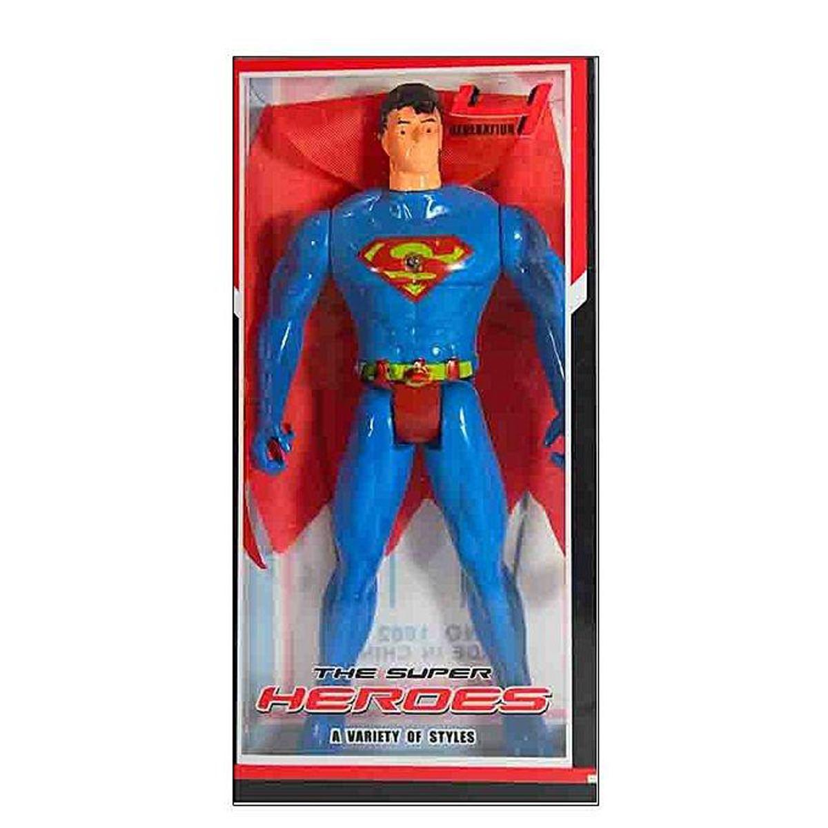 Superman Action Figure Toy - Red And Blue