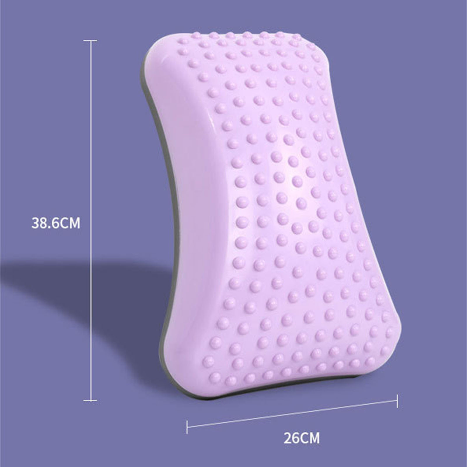 Neck Cracker Relieve Back Pain with Inflatable Lumbar Stretcher 3d Massage Bumps Posture Corrector for Neck Upper/lower Back Back Stretcher. 