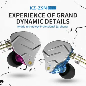 Kz Zsn Pro Metal Earphones 1ba 1dd Hybrid Hifi Bass Earbuds In Ear Headset Buy Online At Best Prices In Bangladesh Daraz Com Bd