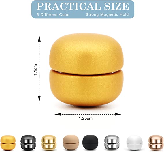 Strong Magnetic Hijab Pins No Snag, Multi-Use, Professional Pinless Design. 