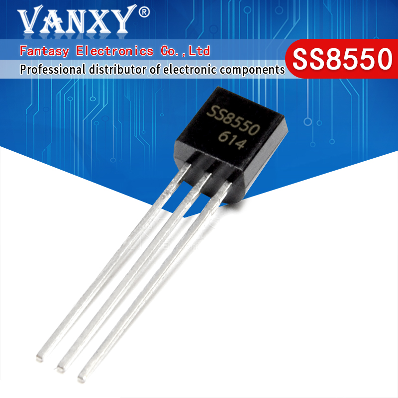 100pcs S8550 TO92 S8550D TO-92 8550 TRANSISTOR (PNP) 0.5A 40V S8050 SS8550 SS8050 SOT-23. 