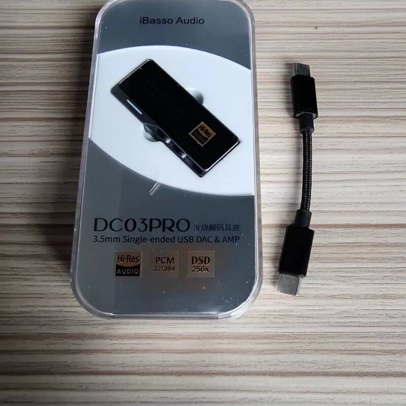 iBasso Lighting to Type C OTG Cable for DC03 DC04 FiiO USB DACs Q1MKII/Q5s/Q5, MFi Q1 Mark II, 10cm 0.3ft, FQ1222 for IOS. 