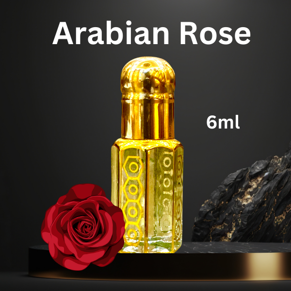Arabian Rose Attar 6ml | Arabian Rose Ator The best perfume of roses | You can feel the softness of natural rose. Some sweetness and coolness will be felt, all in all a pleasant fragrance, if you are a flowery scent lover.. 