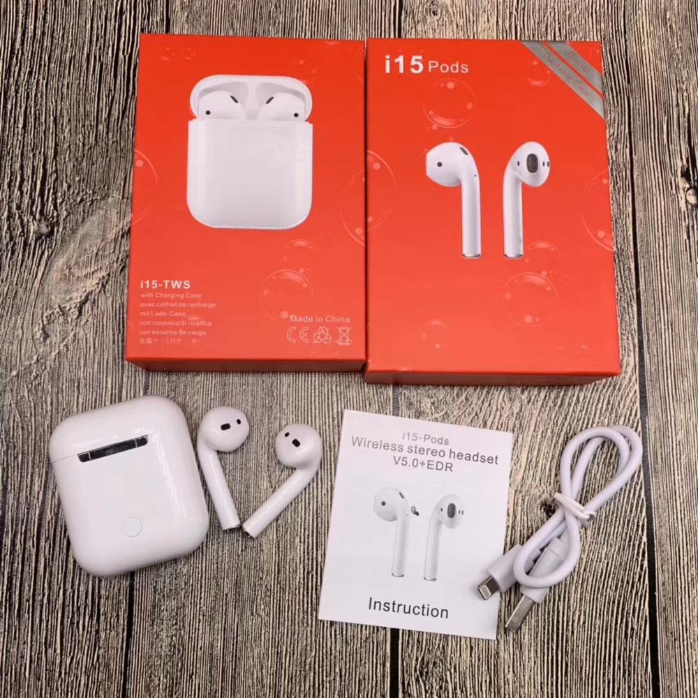 New I15 Pods Pro Bluetooth Headset Open Cover Headset Tws 5.0 Motion Touch Headset - Bluetooth Headphone - Bluetooth Headphone. 