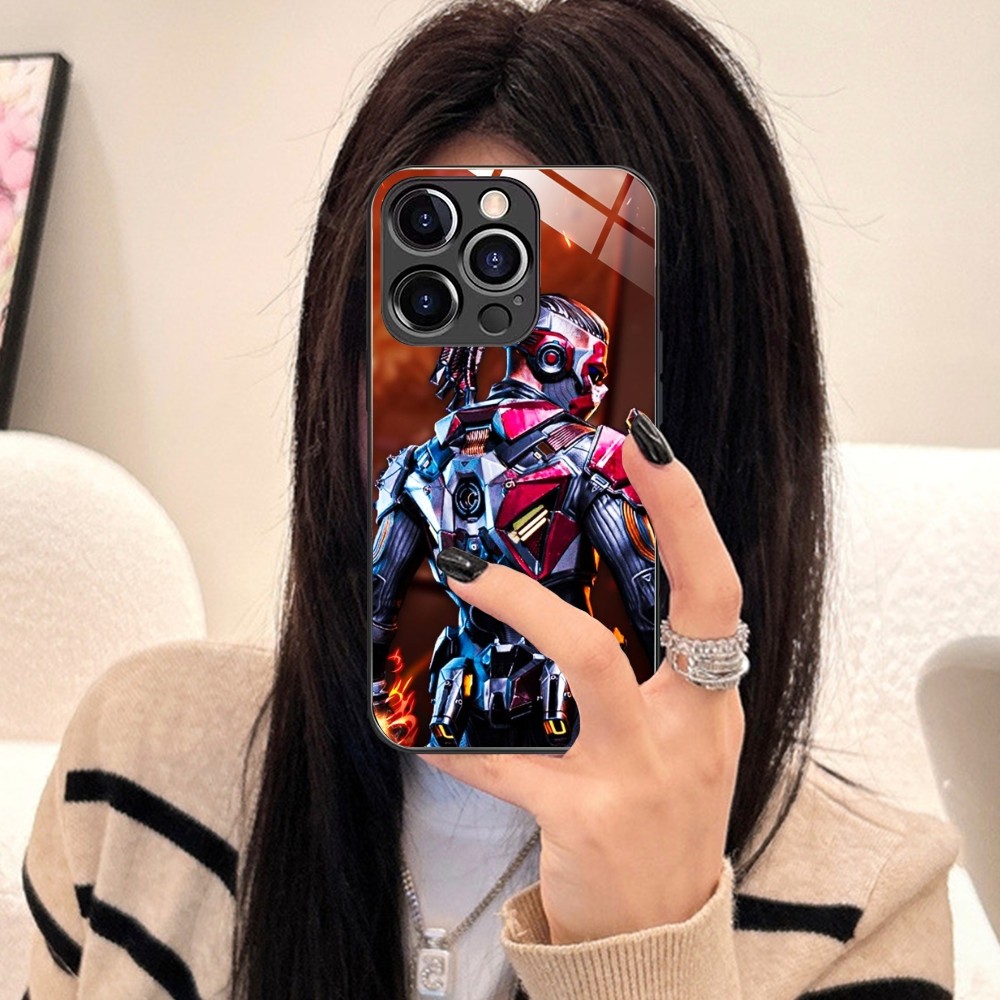 APEX Legends Mobile Cell Phone Case for iPhone 15 14 13 12 11 X XR XS 8 Pro Max Plus Mini PC Glass Phone Cover Funda. 