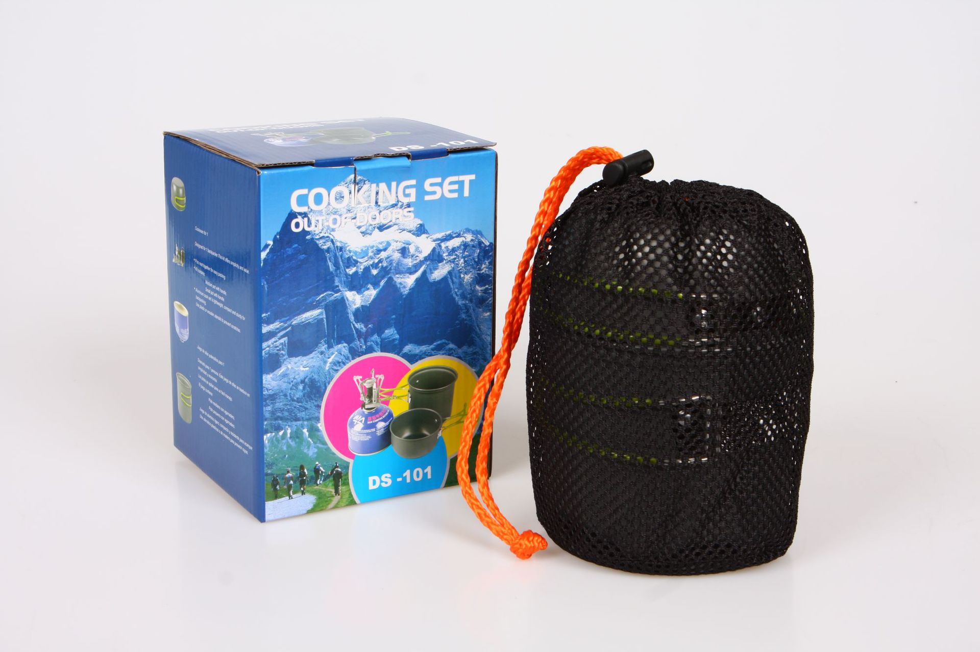 Bdhills Foldable Camping Cookware Cooking Set DS-101. 