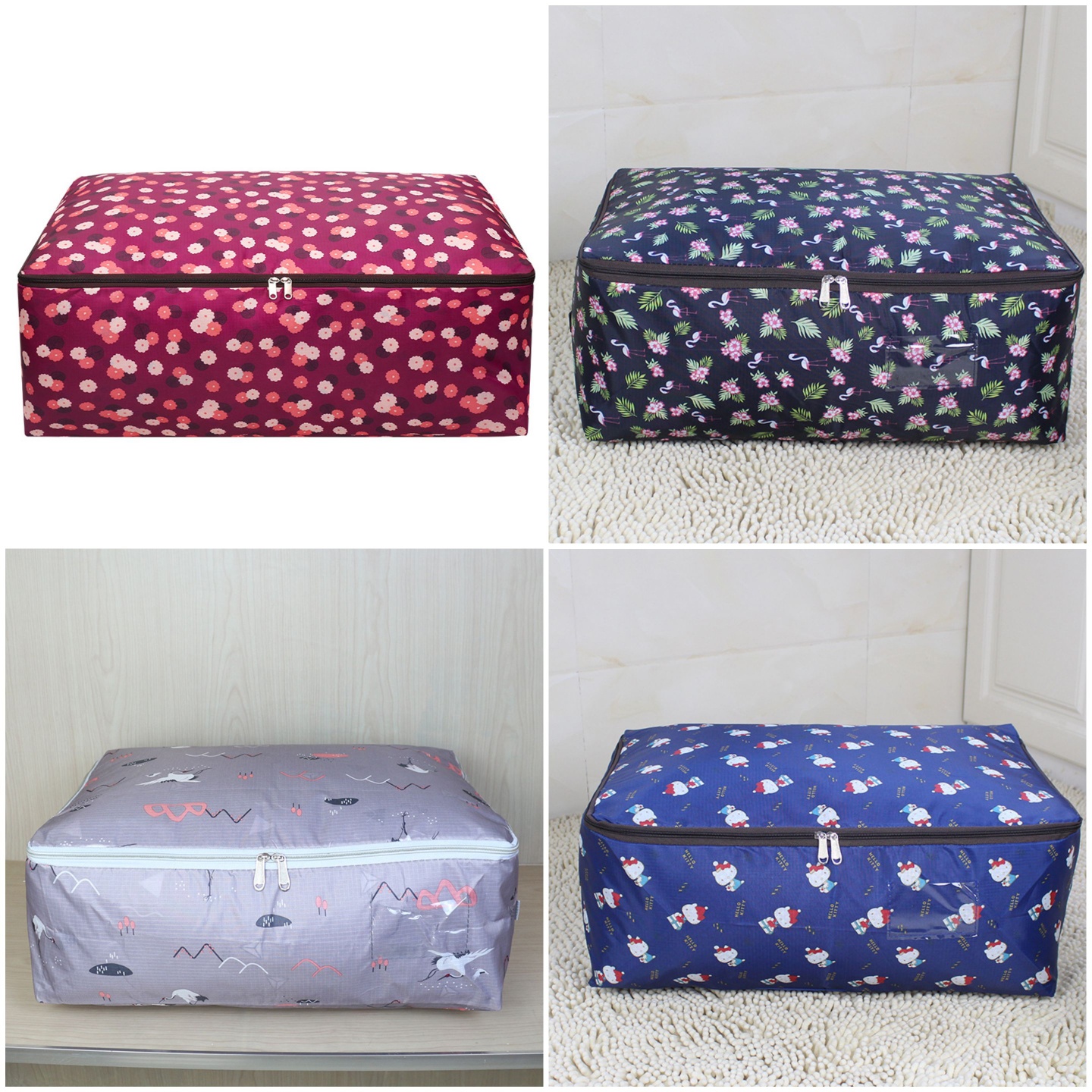 clothes storage bolsas zipper