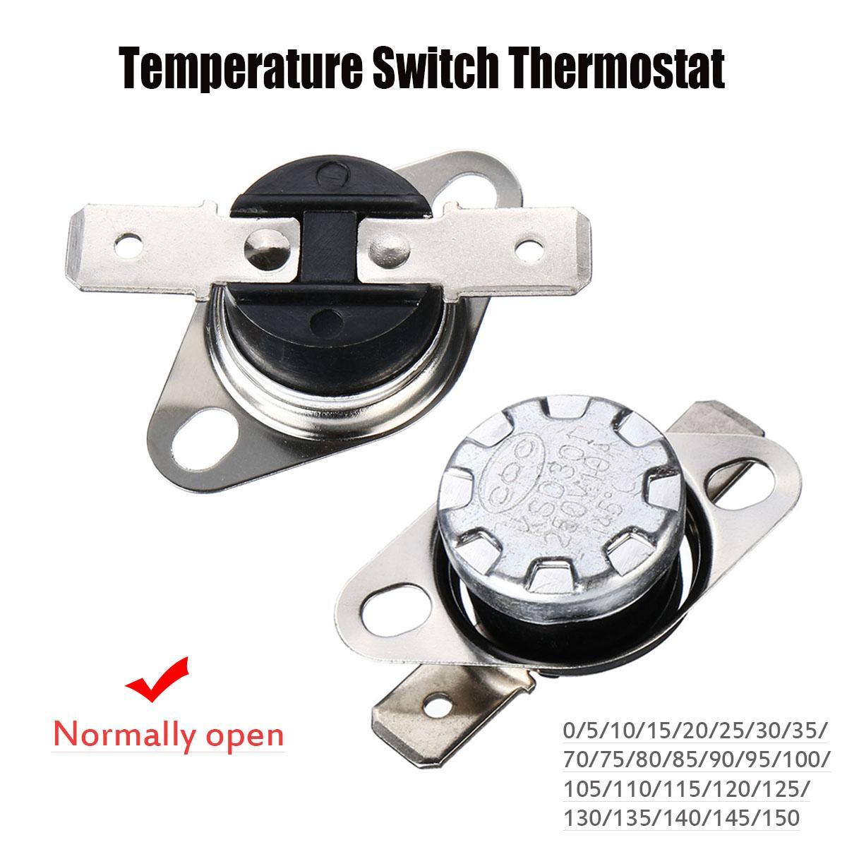 Ksd301 Normal Open Thermostat Temperature Thermal Control Switch 10A 250V-90. 