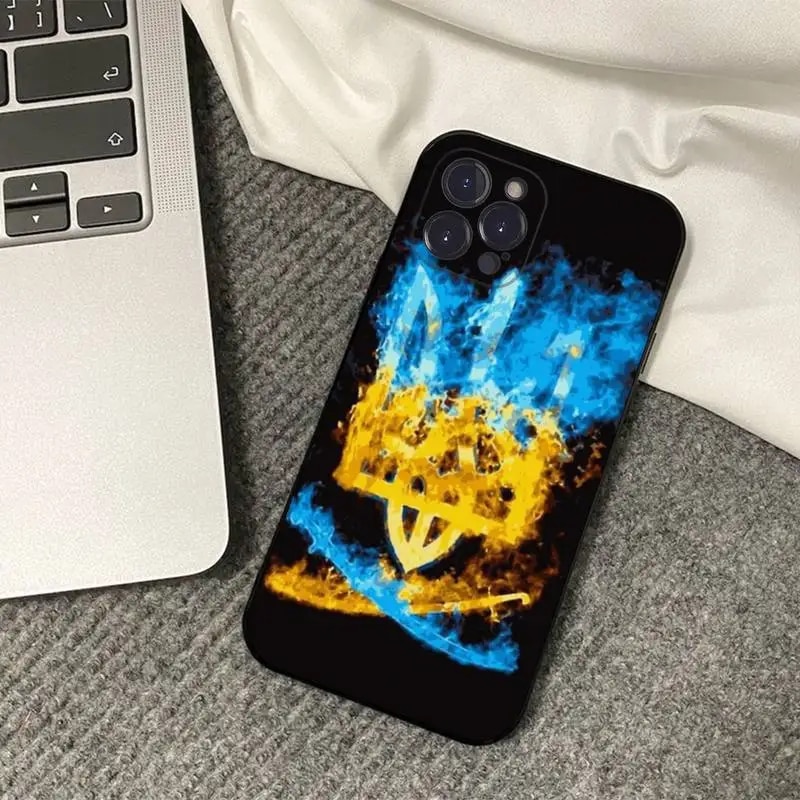 Ukraine Of Flag Phone Case for iPhone 11 12 13 Mini Pro Max 8 7 6 6S Plus X 5 SE 2020 XR XS Funda Case Outlier Aeuinv. 