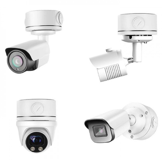 Camera Junction box (Metal) for Cable and connector management, CCTV Mounting Boxes. 