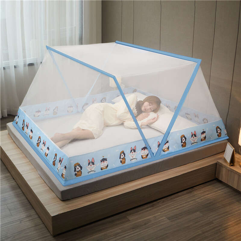 Internet celebrity foldable bottomless net, portable baby mosquito cover, student dormitories, single person storage, no installation