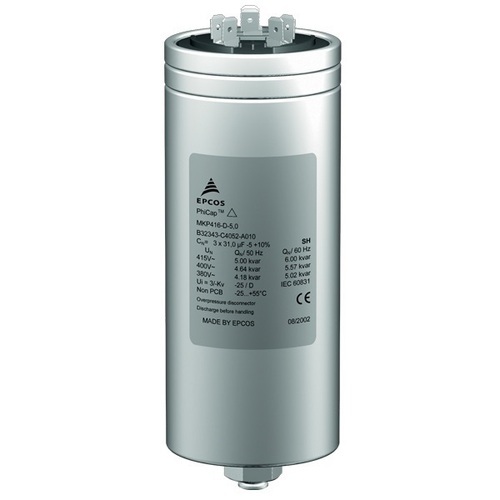 Epcos 25 KVAR Power Factor Capacitor Bank. 