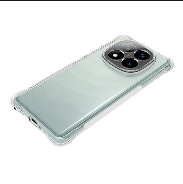 Redmi Note 14 Pro / Redmi Note 14 Pro Plus 5G | Compatible for Mi Redmi Note 14 Pro Plus 5G / Redmi Note 14 Pro Back Case Cover | Case Cover with Camera Protection | (TPU + PC | Transparent). 