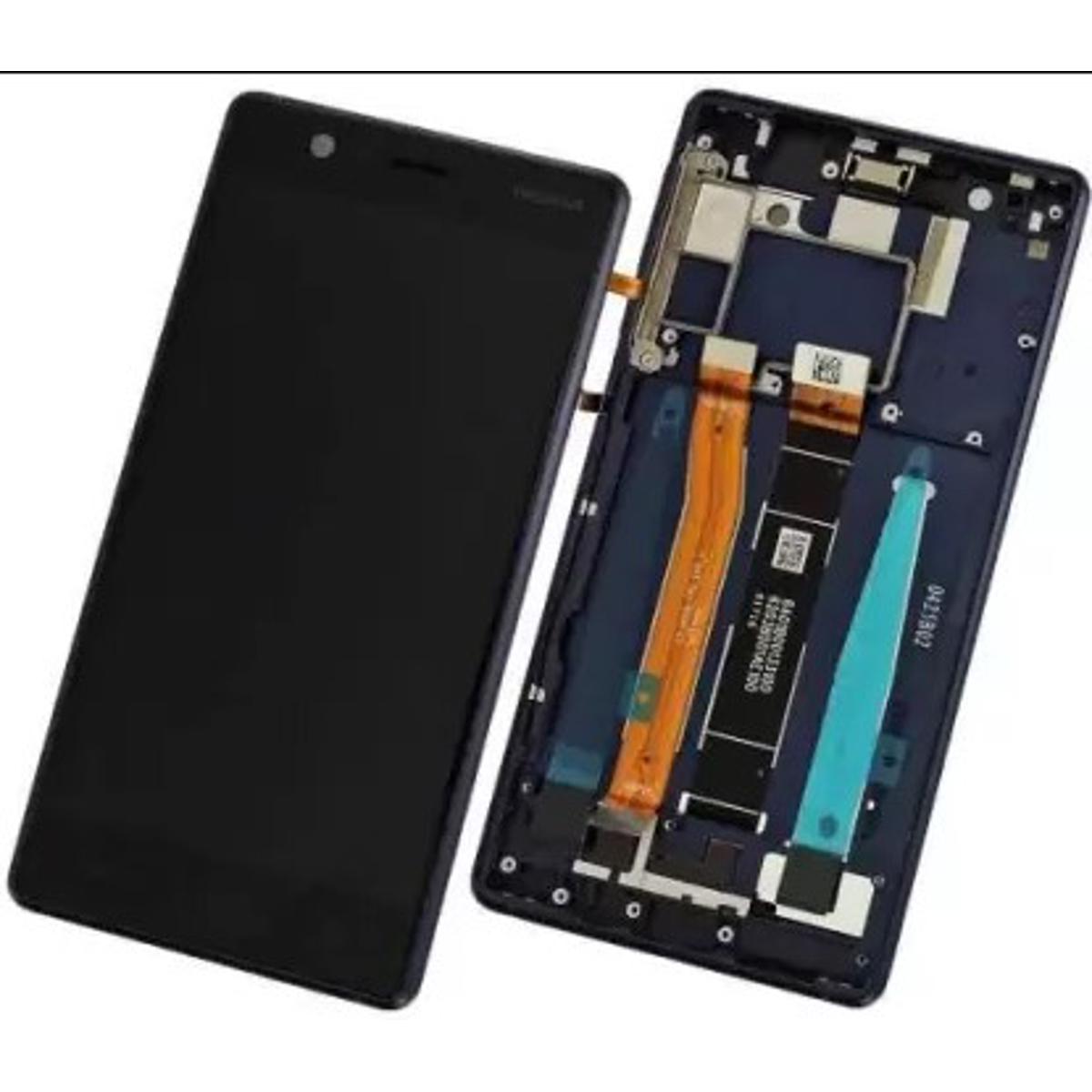 Nokia 3 IPS LCD Mobile Display black Frame (With Touch Screen Digitizer)