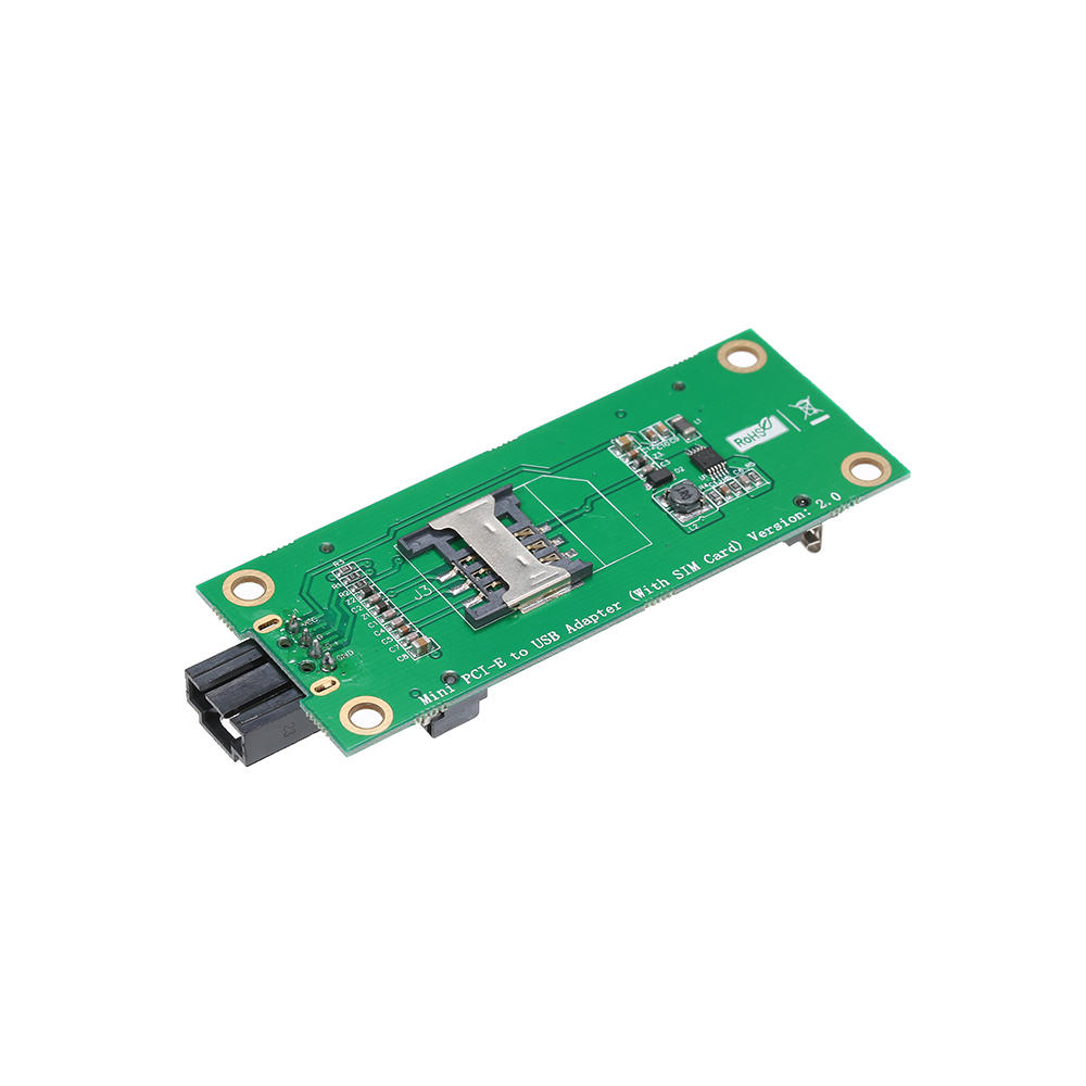 Mini PCIe WWAN to USB Adapter Card With SIM Slot WWAN/3G/LTE Module Tester Converter Wireless Wide Area Network Card. 