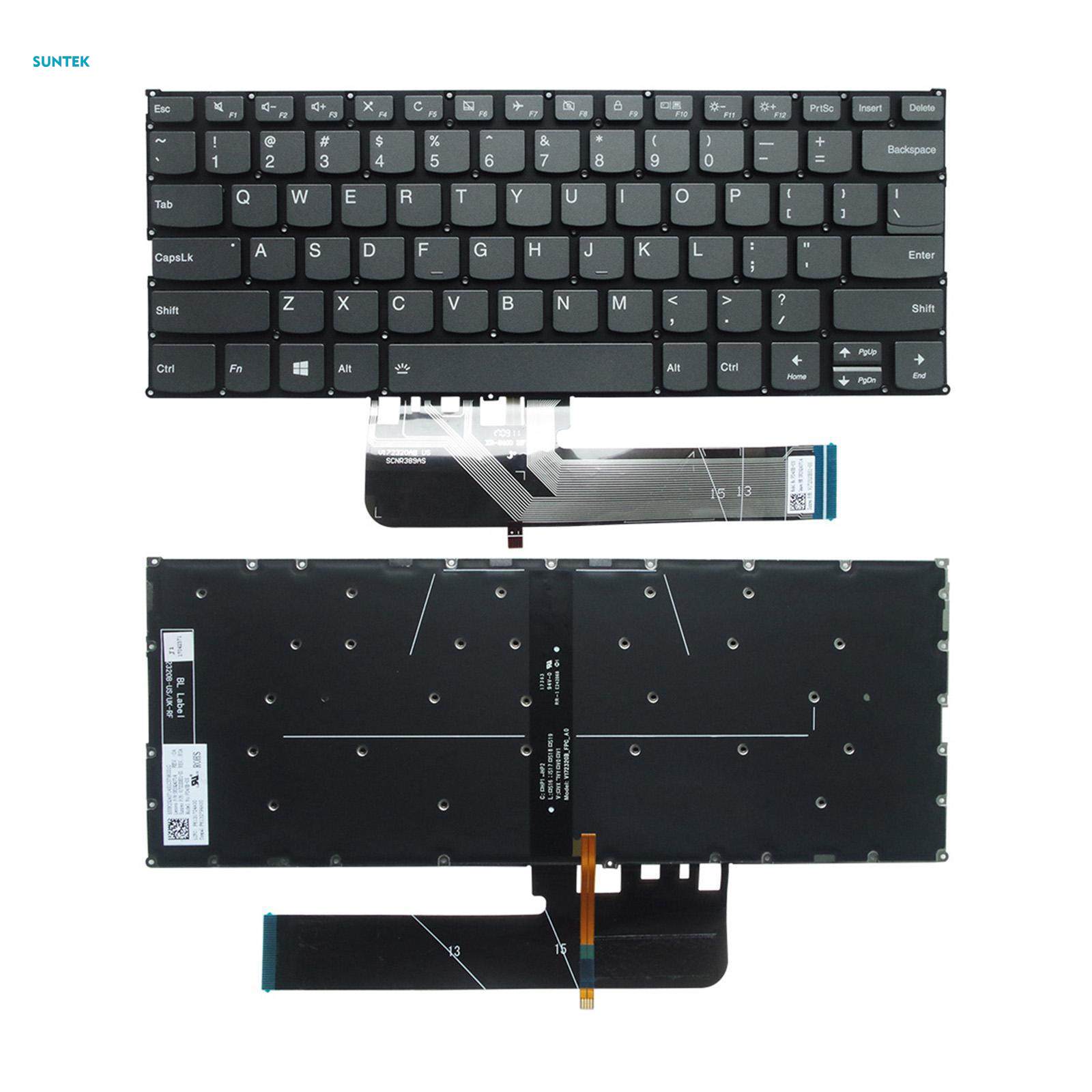 1pcs New Laptop Keyboard US Layout W / Backlight for Yoga 530-14 530-14ARR, Each Keyboard Is Examined before. 