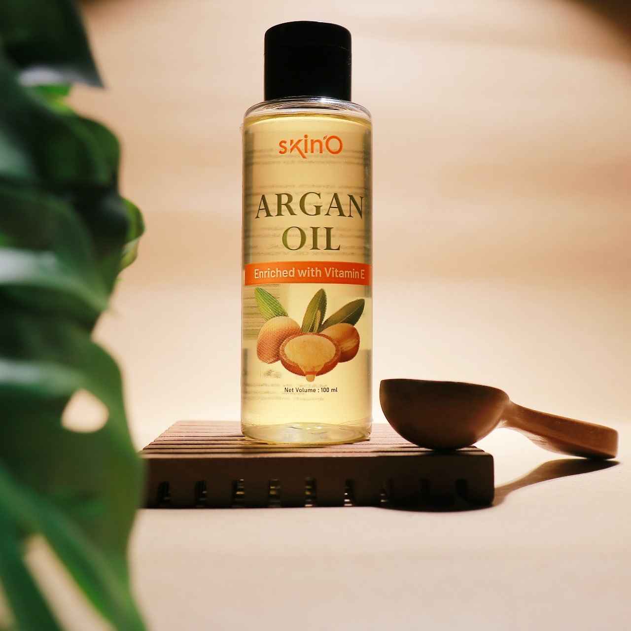 skinO Argan Oil Enriched with Vitamin E - 100ml to all hair type. 
